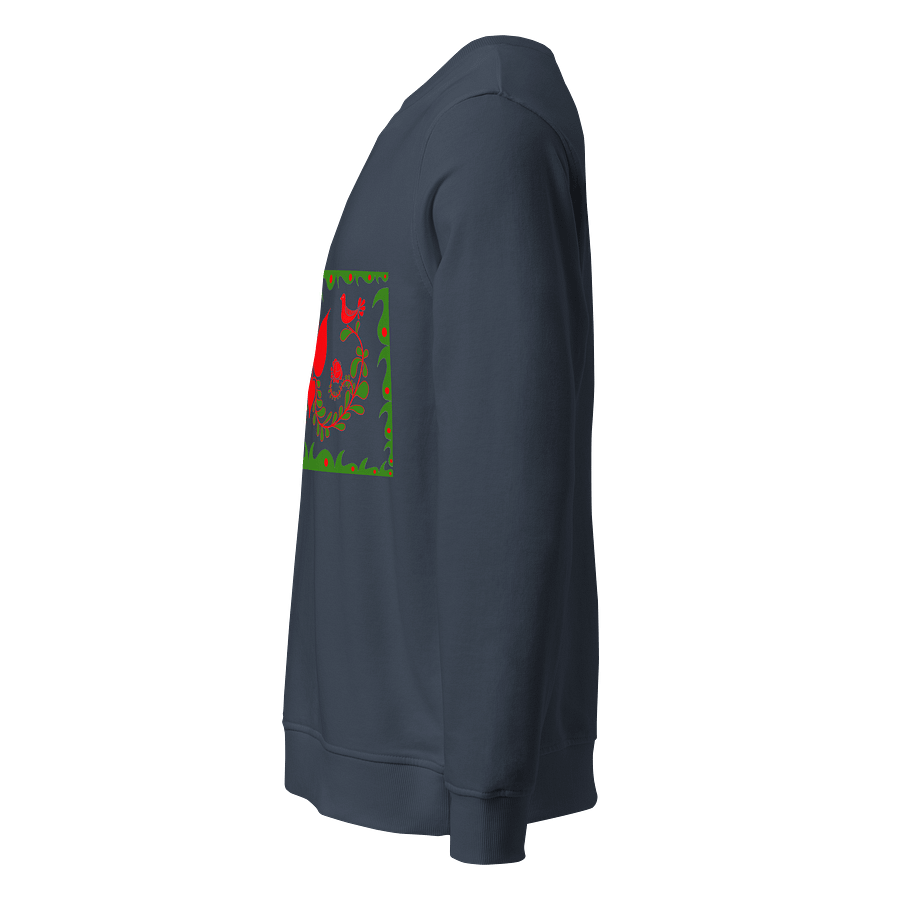 Hungarian Deep Blues Harmony Organic Sweatshirt product image (3)