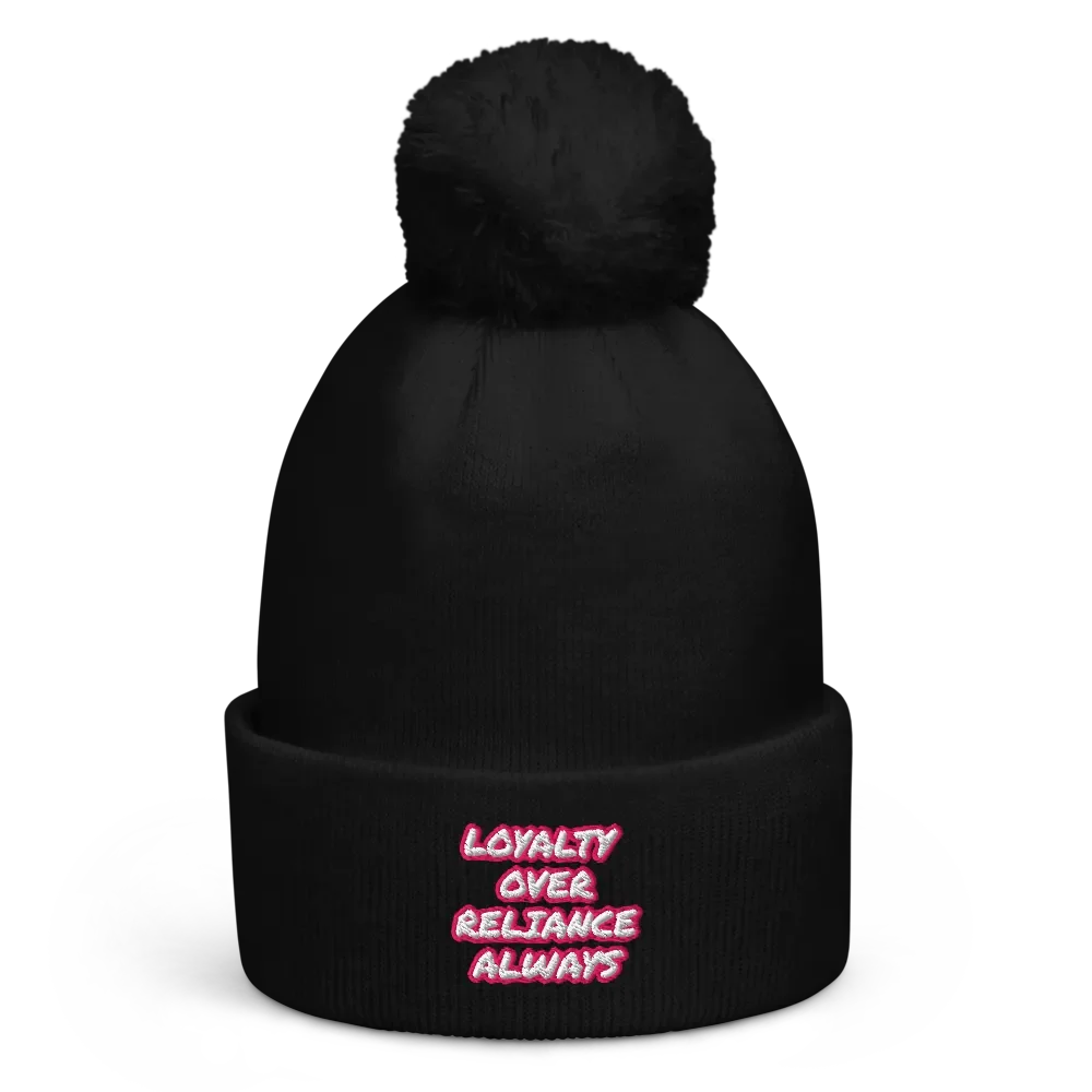 LOYALTY OVER RELIANCE ALWAYS (GIRL BEANIE) product image (1)