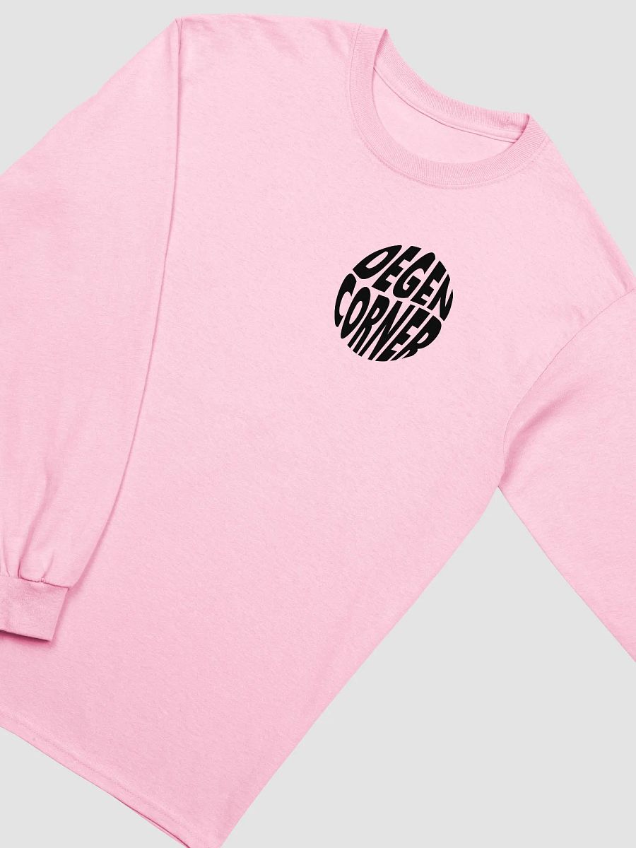 Degen Corner - Minimal (dark logo - long sleeve) product image (1)