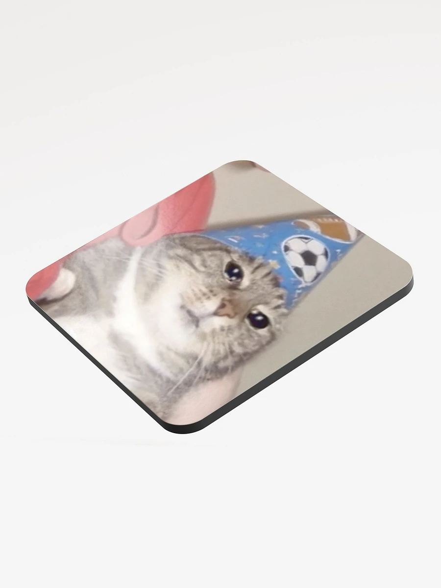 Glossed Cork Coaster: Meme Cats product image (3)