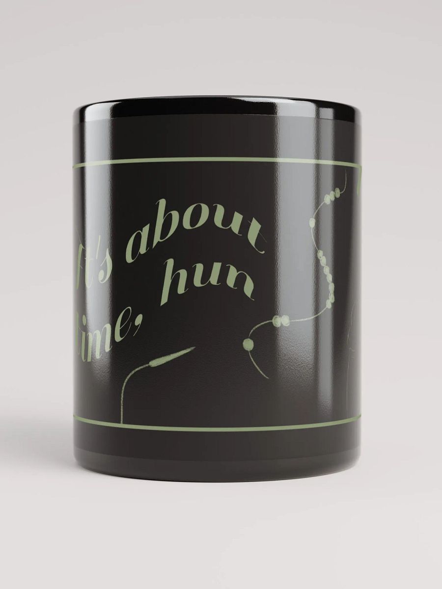 "It's about time, hun" Green Ingrid Mug product image (6)