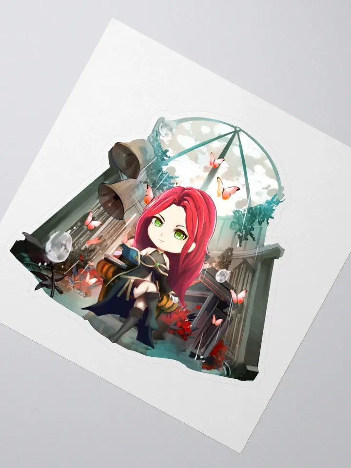 Dream Library Chibi Pandora Kiss Cut Sticker product image (6)