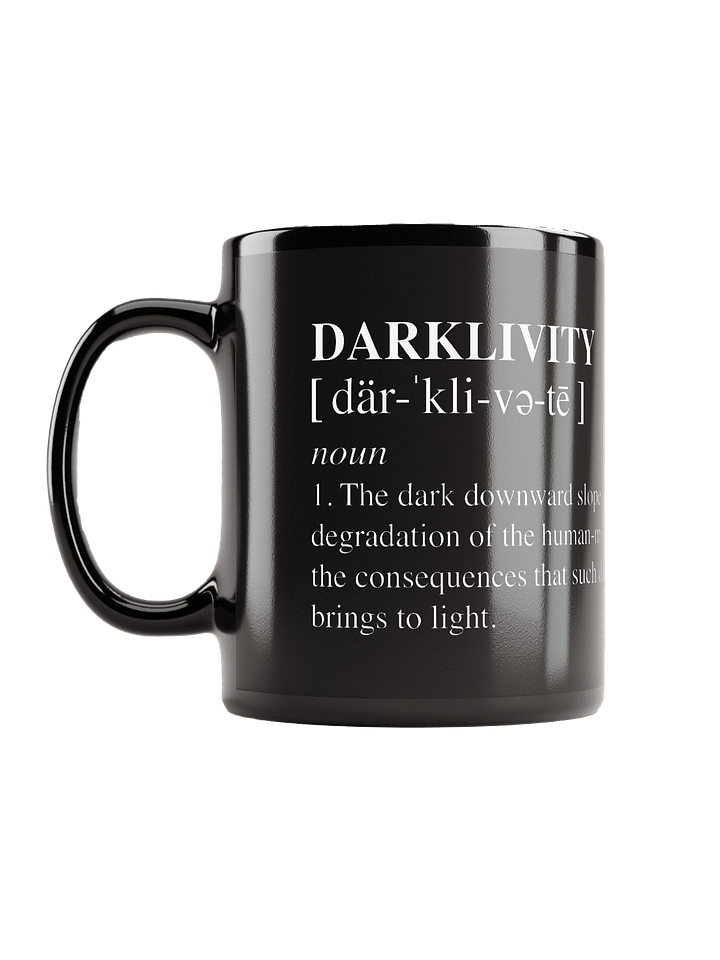 DARKLIVITY Definition Mug | Black product image (2)
