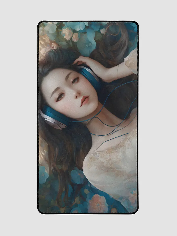 Floral Serenity Desk Mat product image (2)