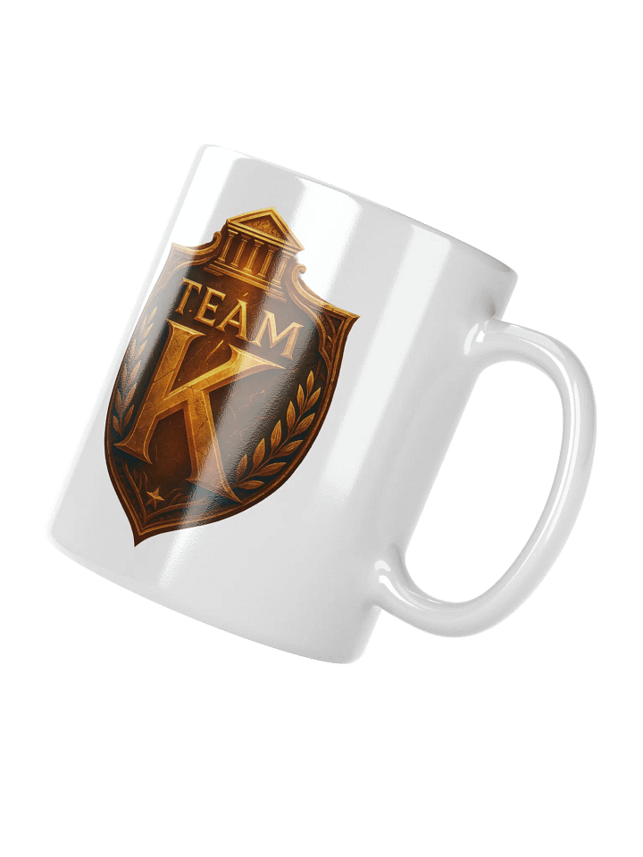 Team K V-5 White Mug product image (2)