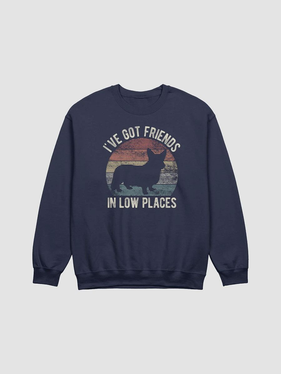 I've Got Friends in Low Places Cardigan Welsh Corgi Sweatshirt | Funny Sweatshirt for Corgi Paw-rents product image (13)