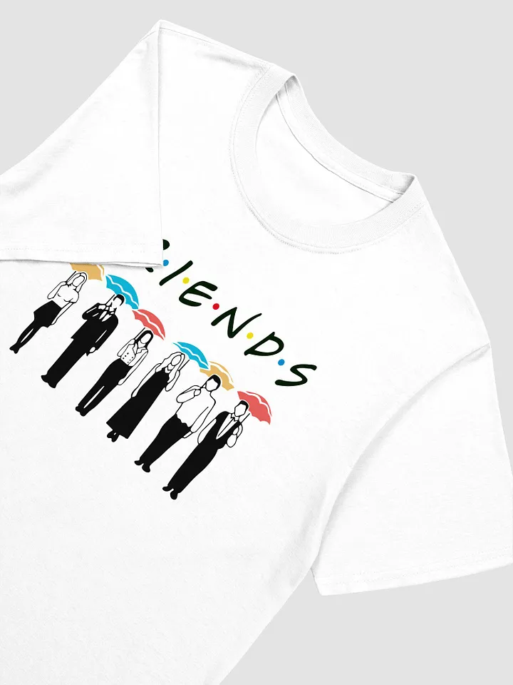 Rainbow Umbrellas Unisex T-Shirt product image (2)