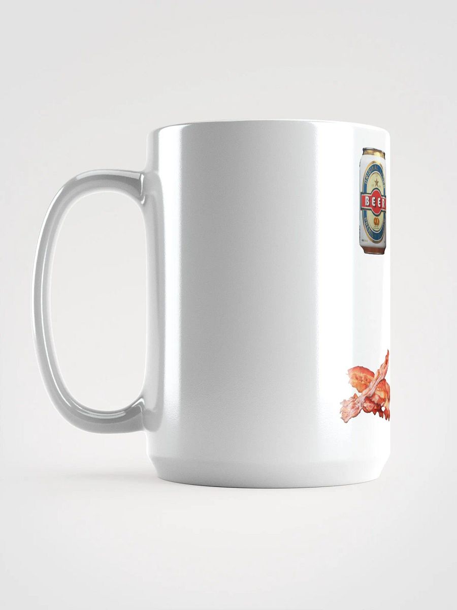 Beer Can Bacon - British and Jamaican Accents Humor Mug product image (6)