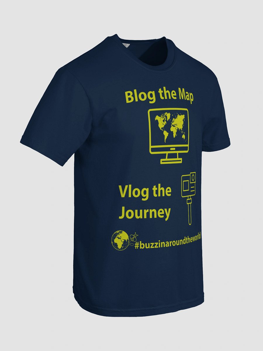 Blog The Map, Vlog The Journey T-Shirt - Classic Colors product image (76)