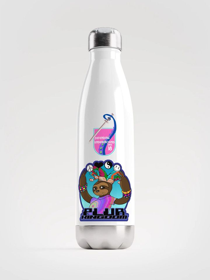 Stay Hydrated , Defend Underground PLUR Kingdom hot and cold PLUR Kingdom hydration flask product image (1)