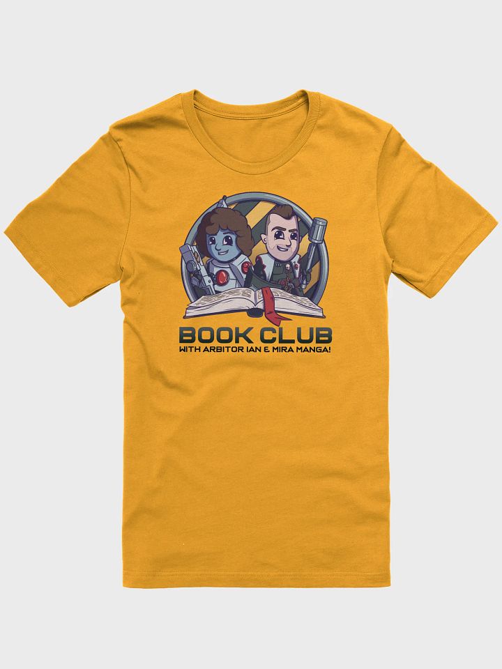 BOOK CLUB Tee (Yellow/Grey) product image (1)