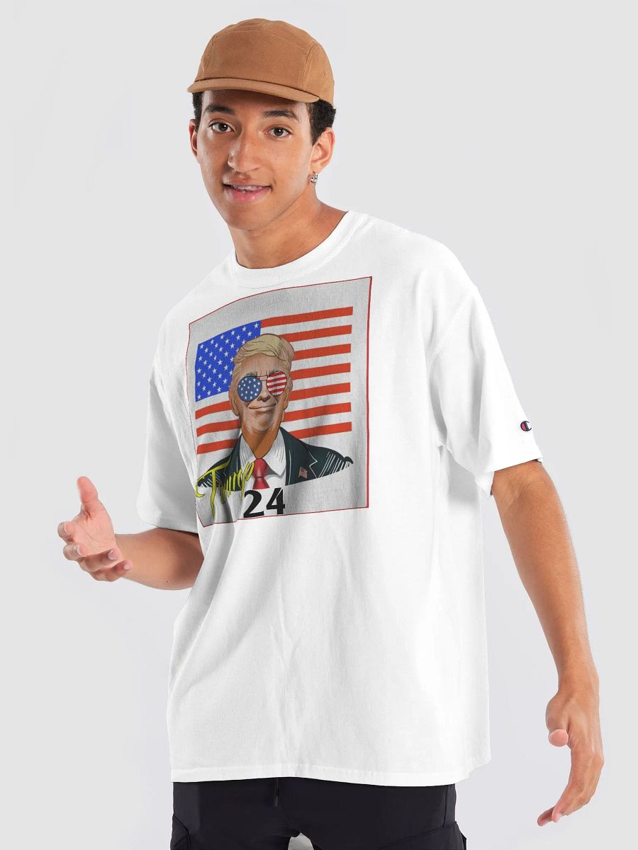 summer white men's t-shirt model product image (8)