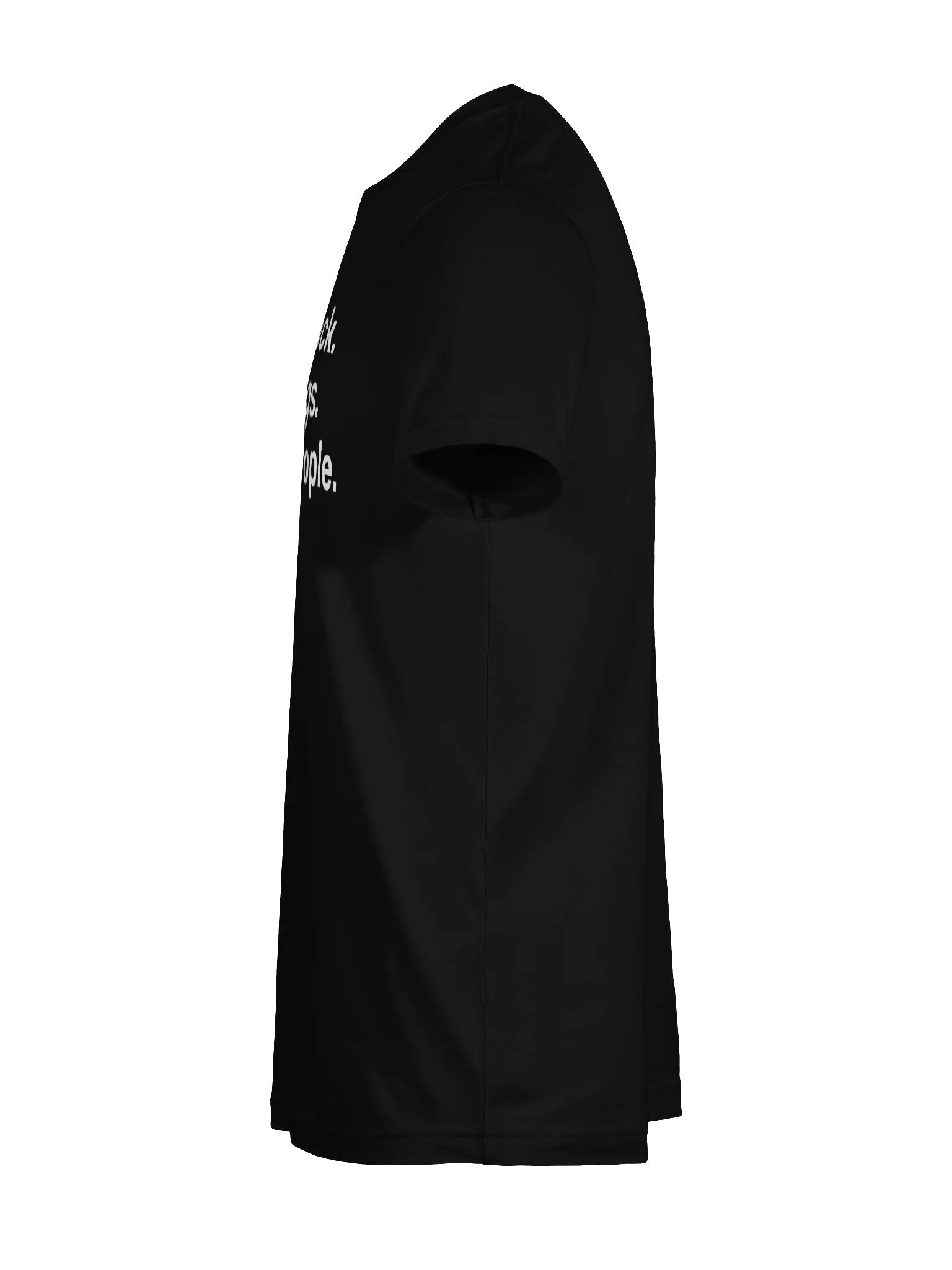 Wears black. Loves dogs. Avoids people. Unisex T-Shirt product image (11)