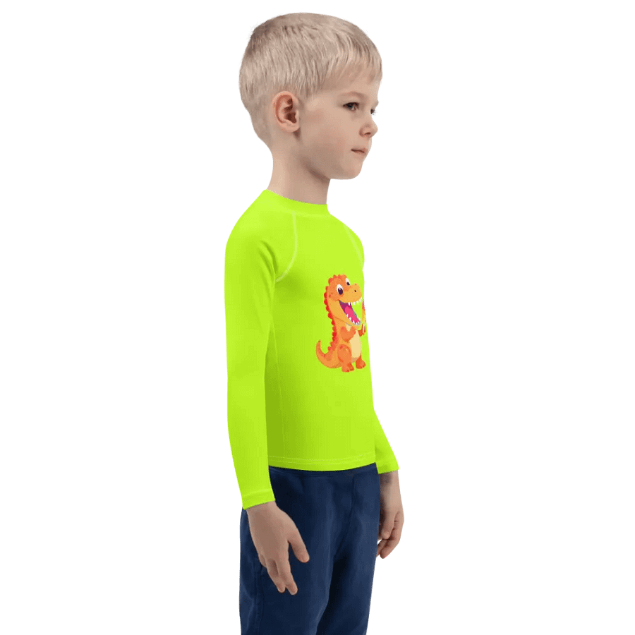 Dino Delight Kids Rash Guard product image (4)