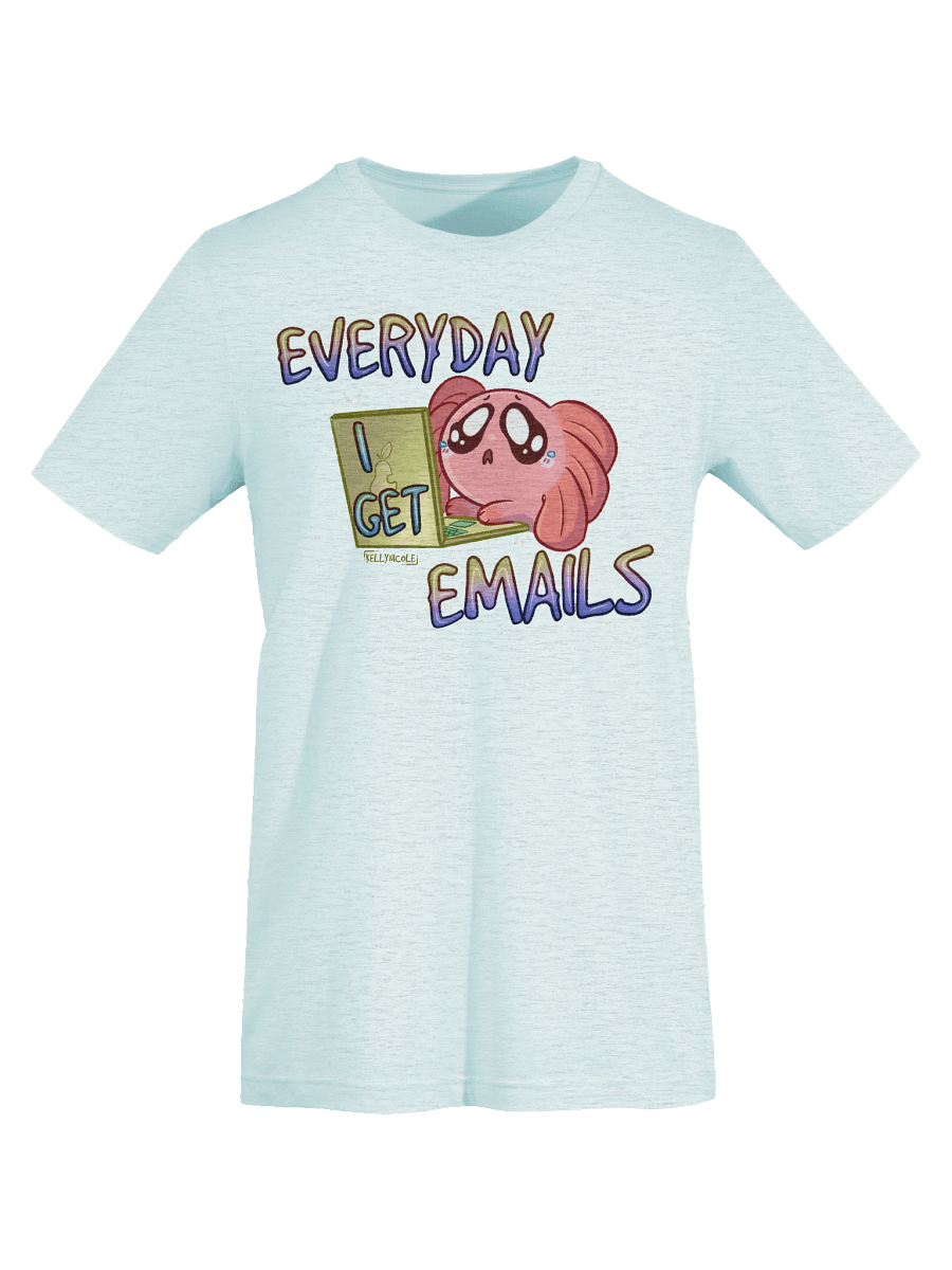 Everyday I Get Emails Spud Fitted T-Shirt product image (91)