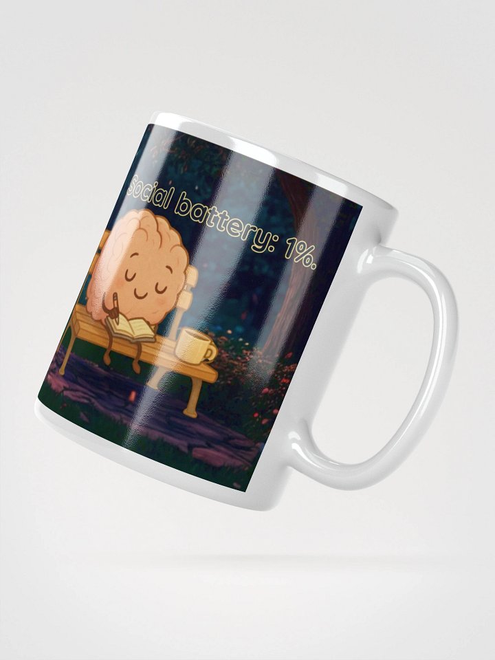 Before Tea: Sad, Battery Low - Kawaii Tea Lover's Recharge Mug product image (6)