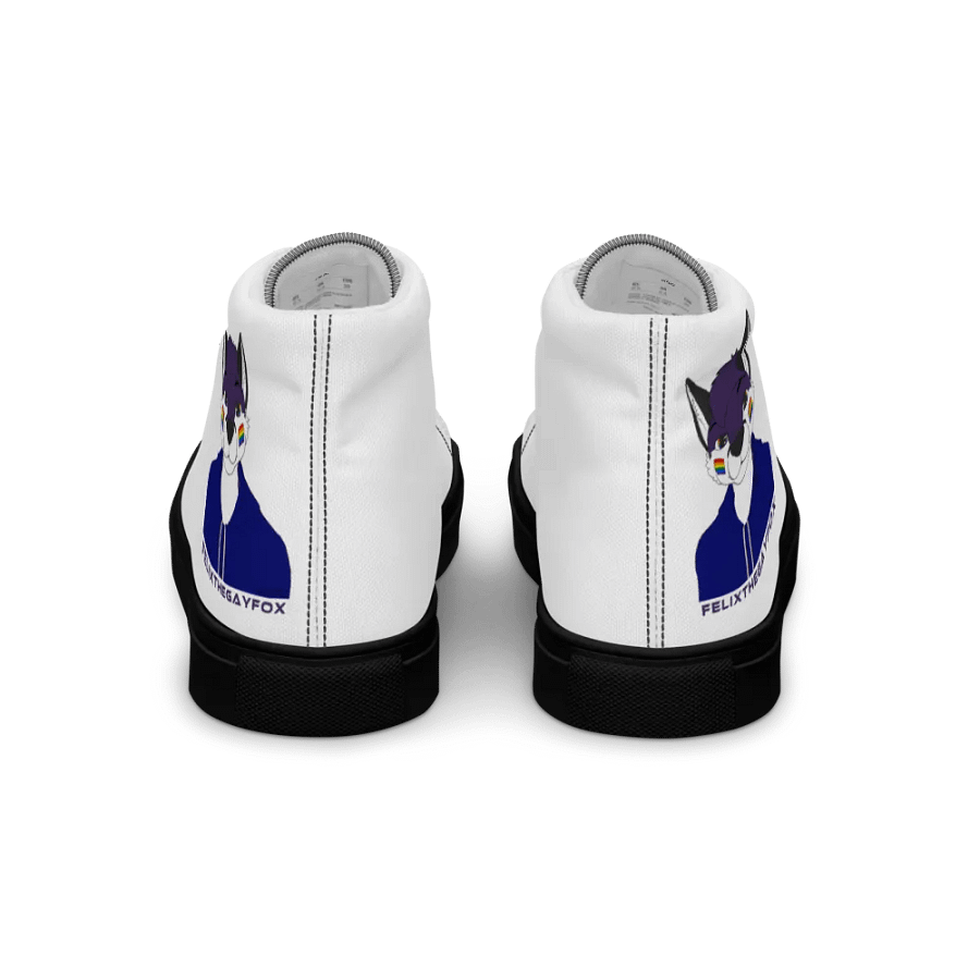 FelixTheGayFox - Men's High Top Canvas Shoes product image (3)