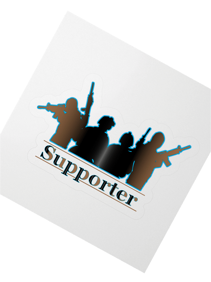 Supporter Stickers (Blue) product image (5)