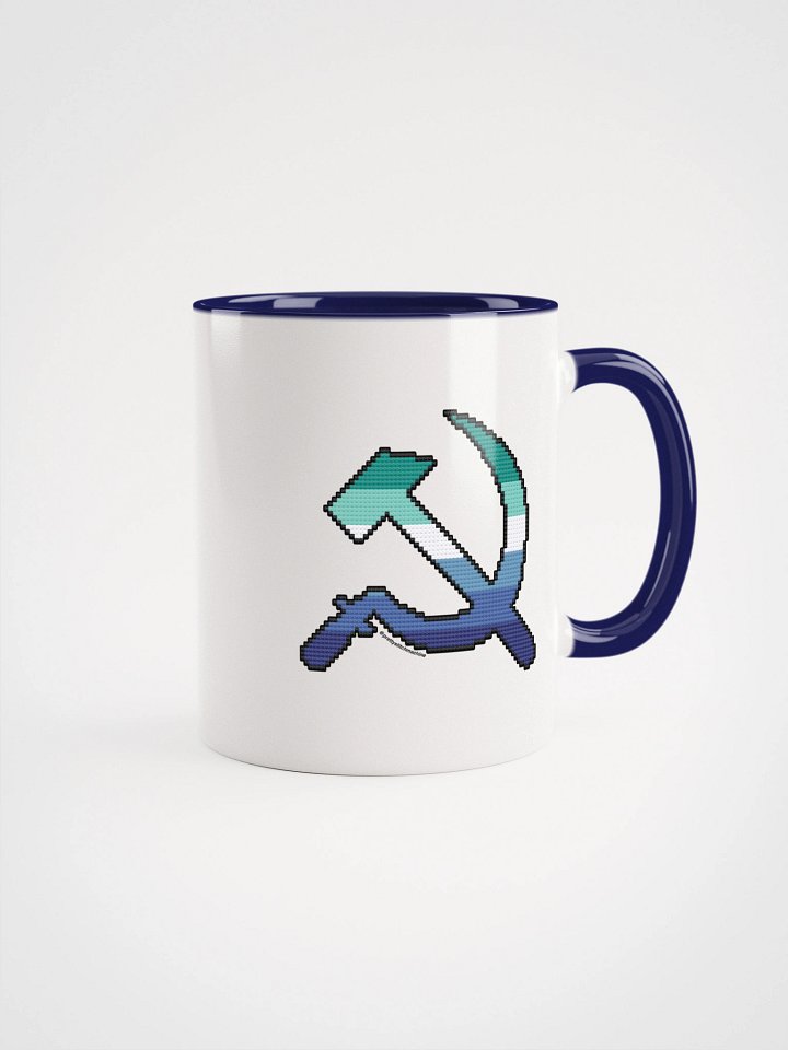 Gay Men/MLM Pride Hammer & Sickle Ceramic Mug product image (1)