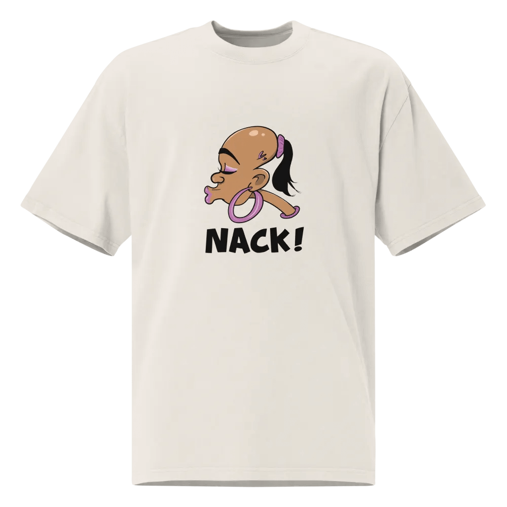 NACK! Exaggerated Head Cartoon T-Shirt product image (6)