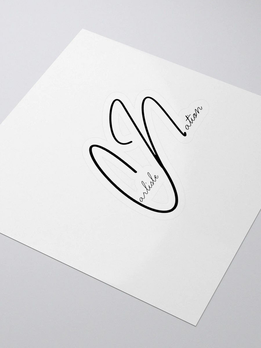 CN Cursive Sticker product image (3)