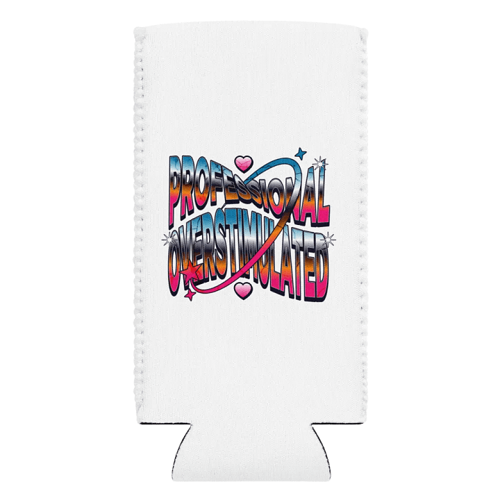 Professional Overstimulated Vibes Can Cooler product image (2)