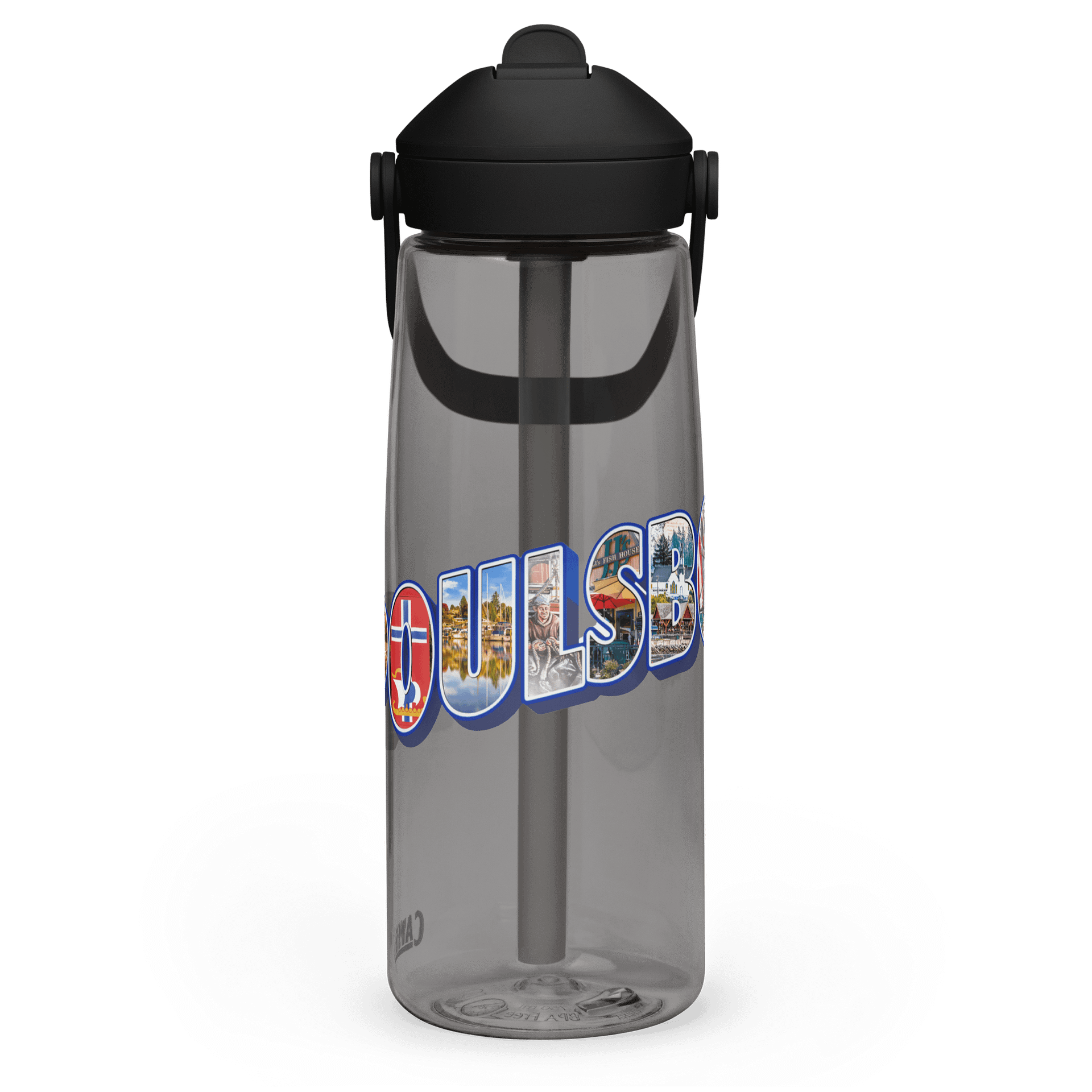 Poulsbo Sustainable Straw Water Bottle product image (3)