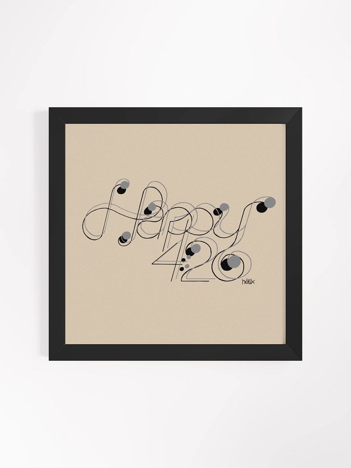 Happy 420 - White 12" product image (1)