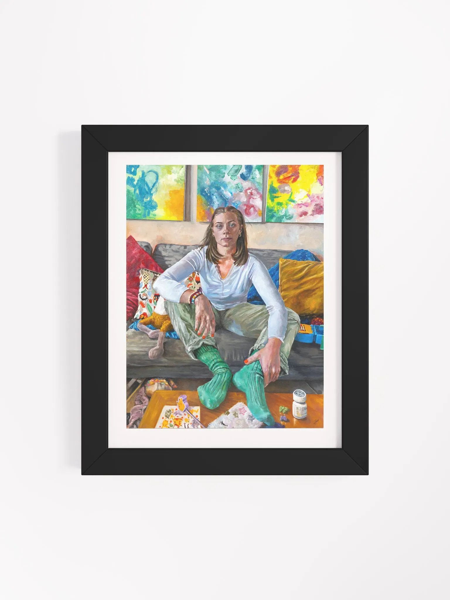 Framed Print of Self Portrait product image (30)
