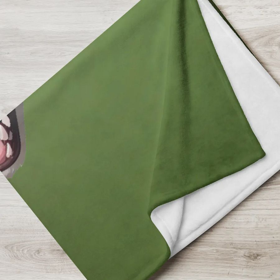 Luna and Mango Throw Blanket product image (5)