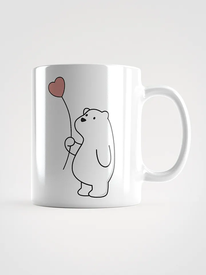 🐻 Bear & Balloon – Soft Sips, Sweet Moments Mug product image (1)