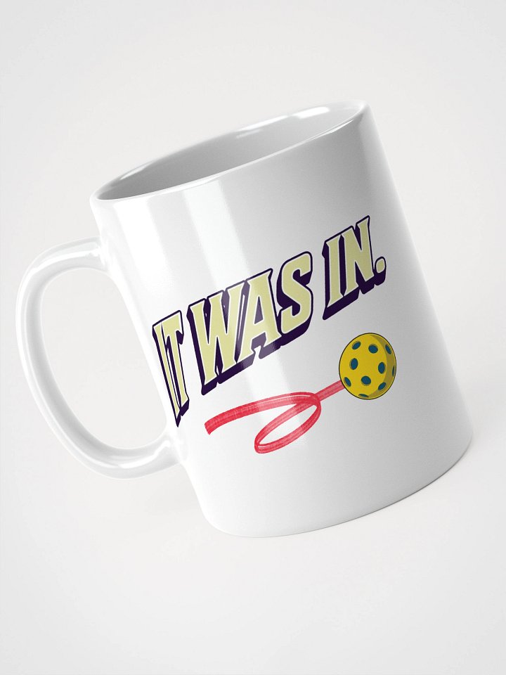 It Was In Pickleball Vibrant Motion White Mug product image (2)