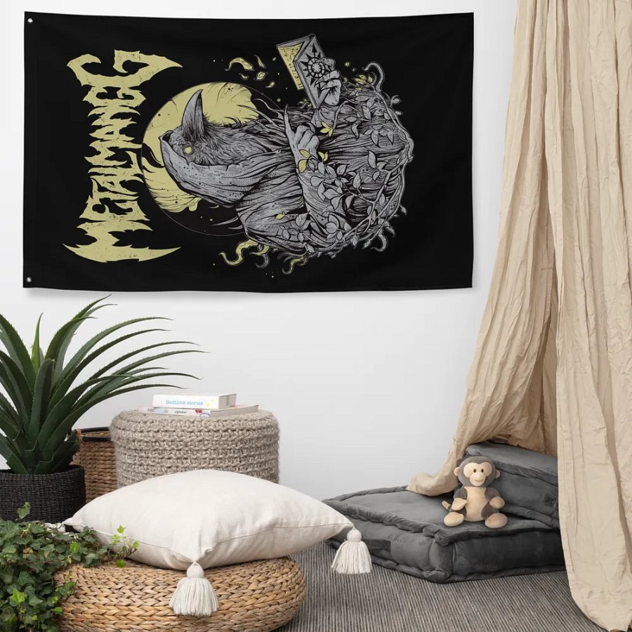 Raven Priest Flag product image (5)