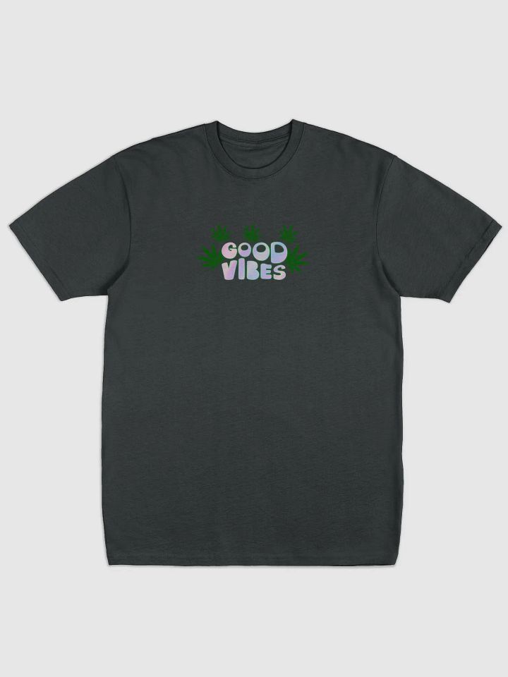 Good Vibes Cannabis Leaves Men's Tee product image (1)