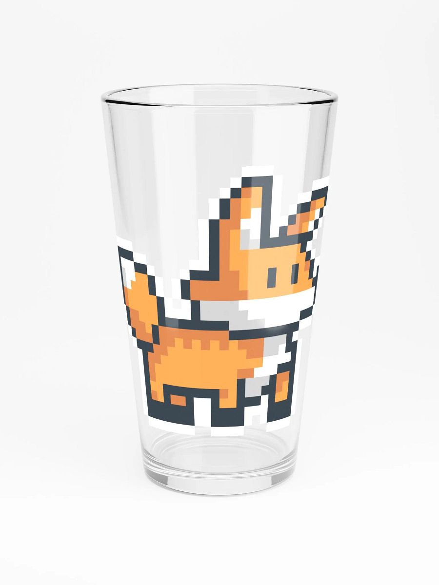 Foxy Pixel Shaker Pint Glass product image (3)