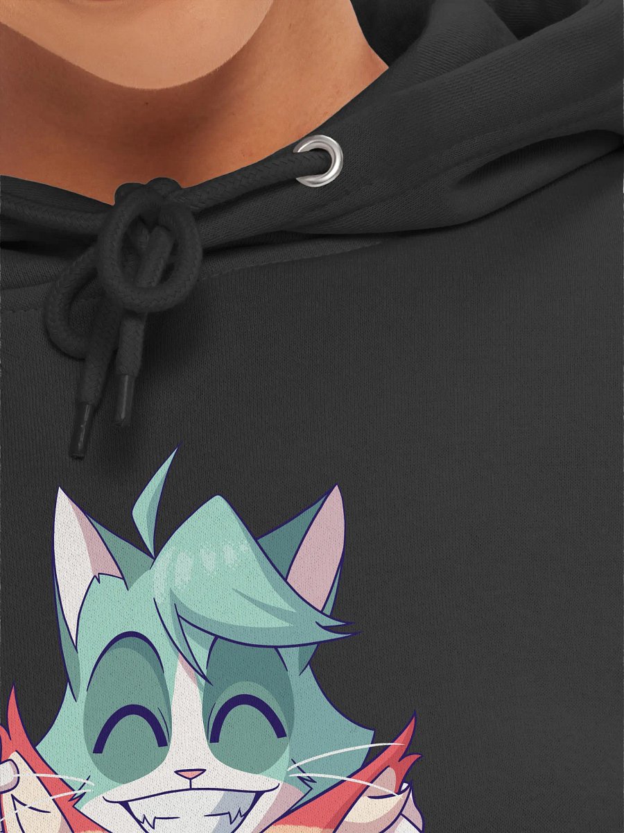 Cyan Teasing Alice's Ears Premium Pullover Hoodie product image (7)