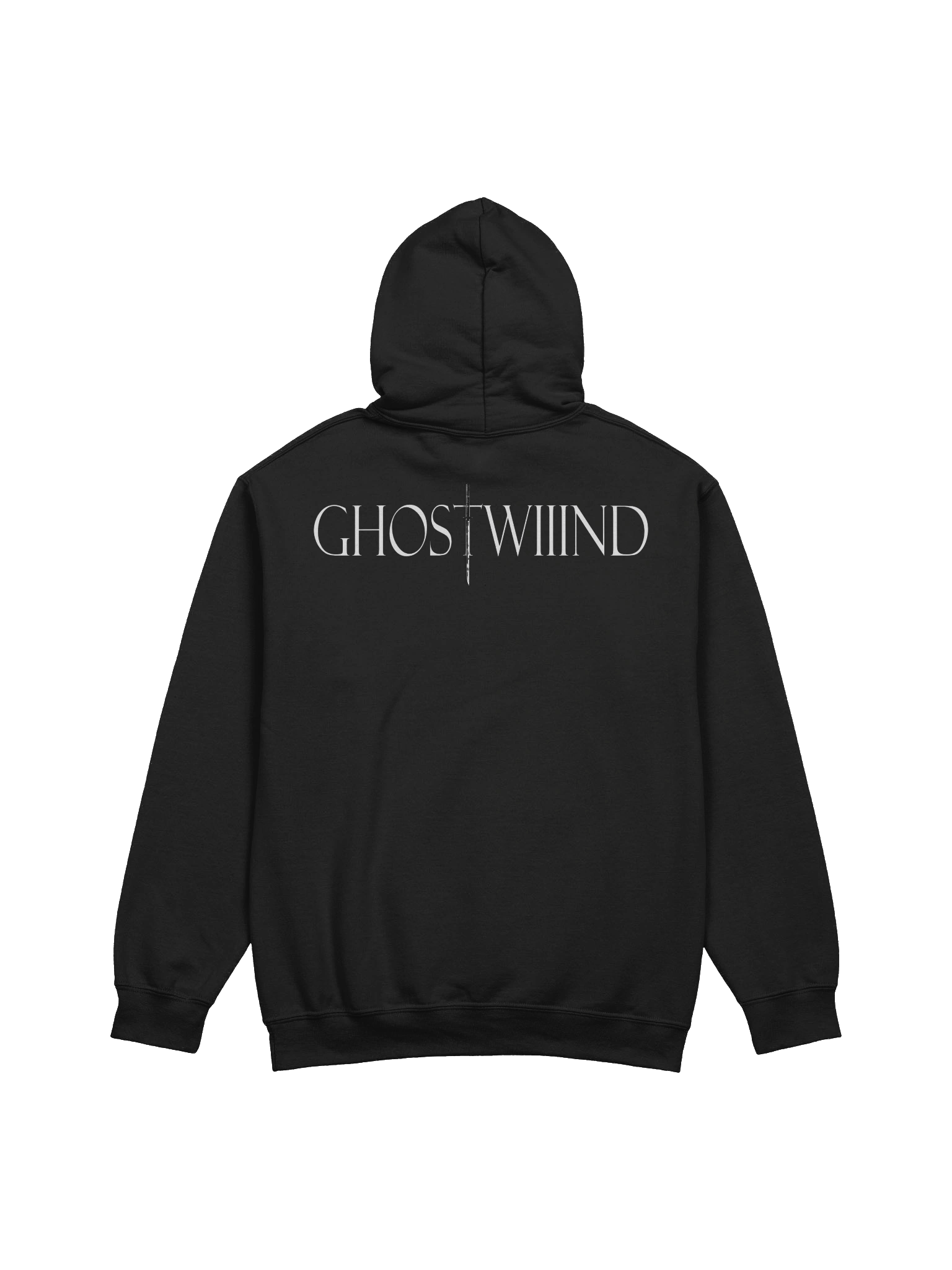 GHOSTWIIIND HOODIE MEDIUM FONT product image (3)