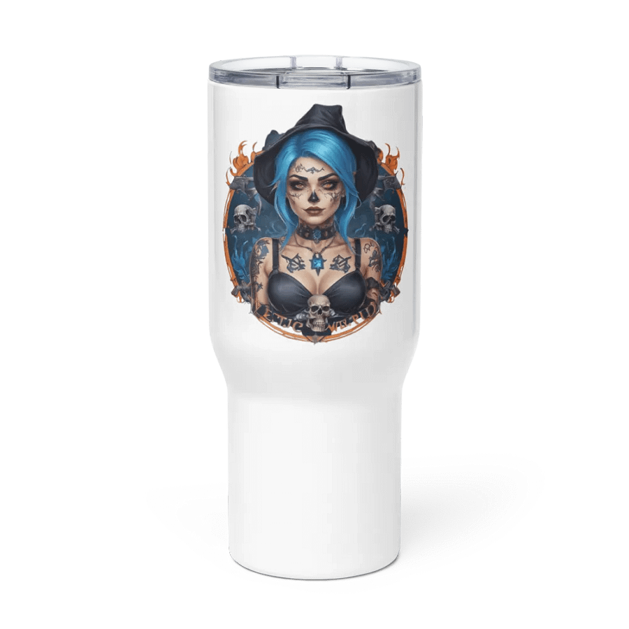 Leticia Wizard Gothic Travel Mug product image (2)