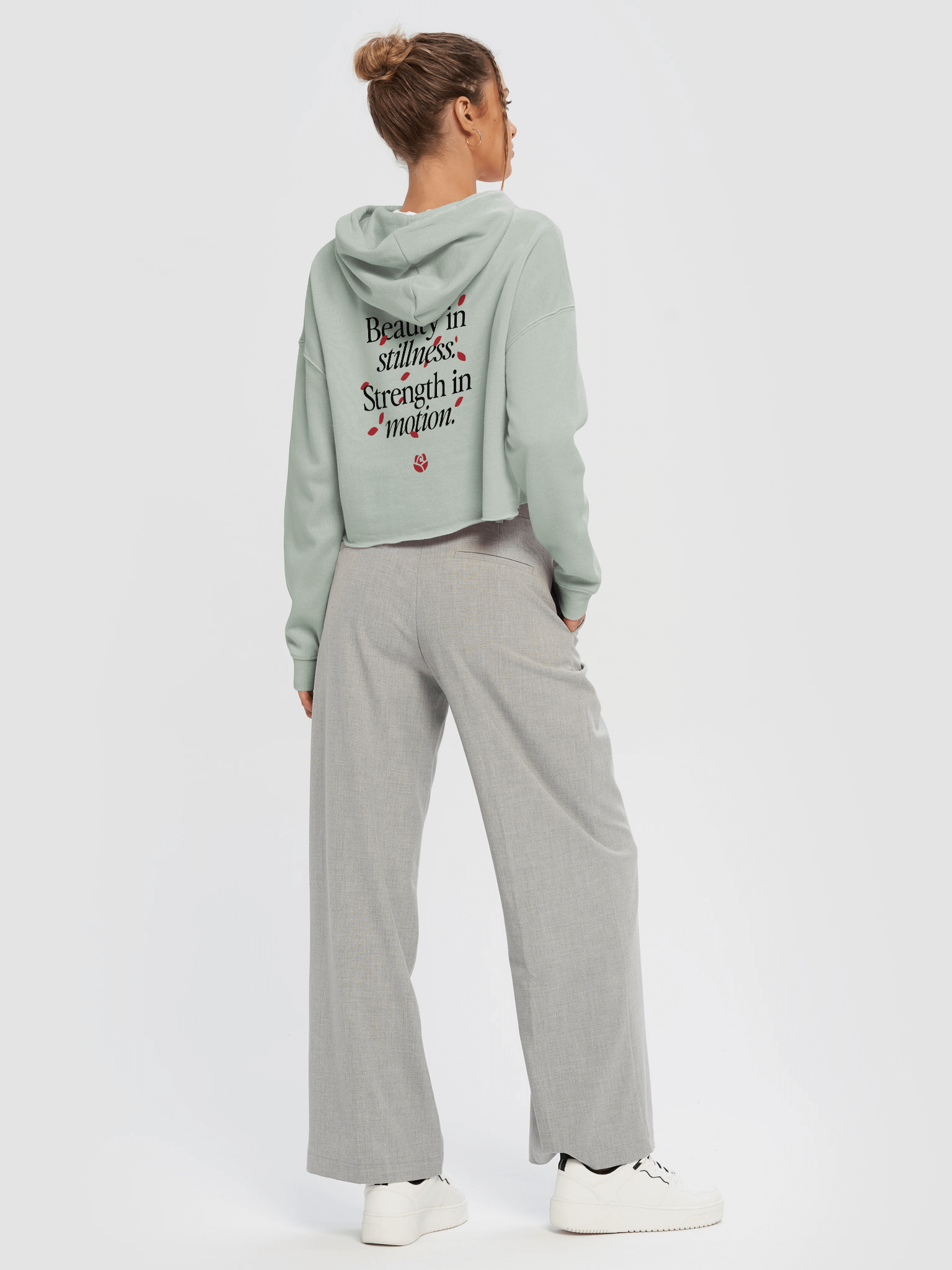 Independent Trading Co. Women’s Lightweight Cropped Hoodie product image (29)