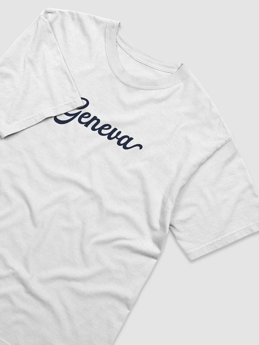 Geneva Script T-Shirt on Gold/White/Ivory product image (11)