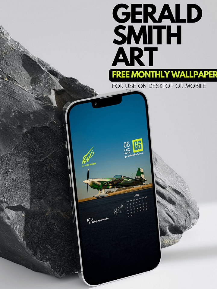 June 2025 FREE Desktop & Mobile Calendar Wallpaper product image (2)