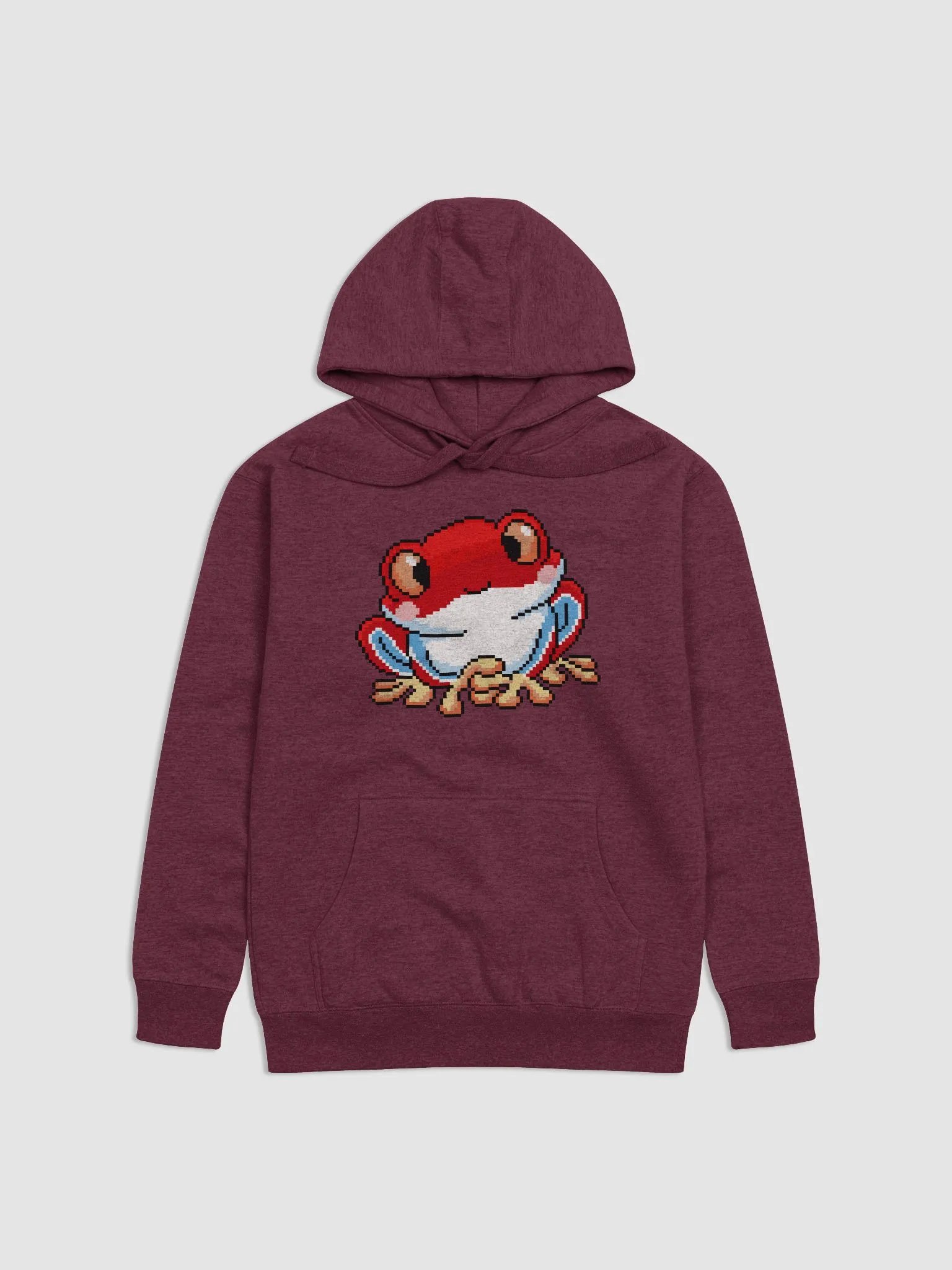 Red Rip the Frog Premium Hoodie product image (1)