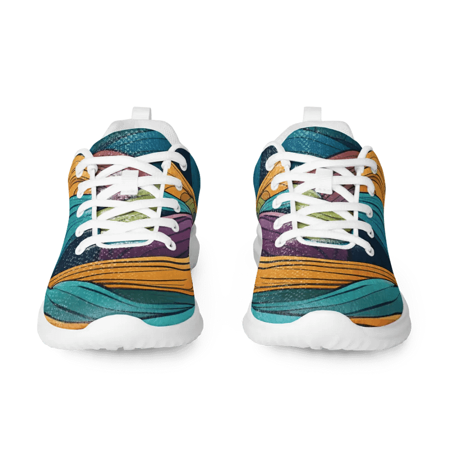 Waveform Wonders Athletic Shoes product image (7)