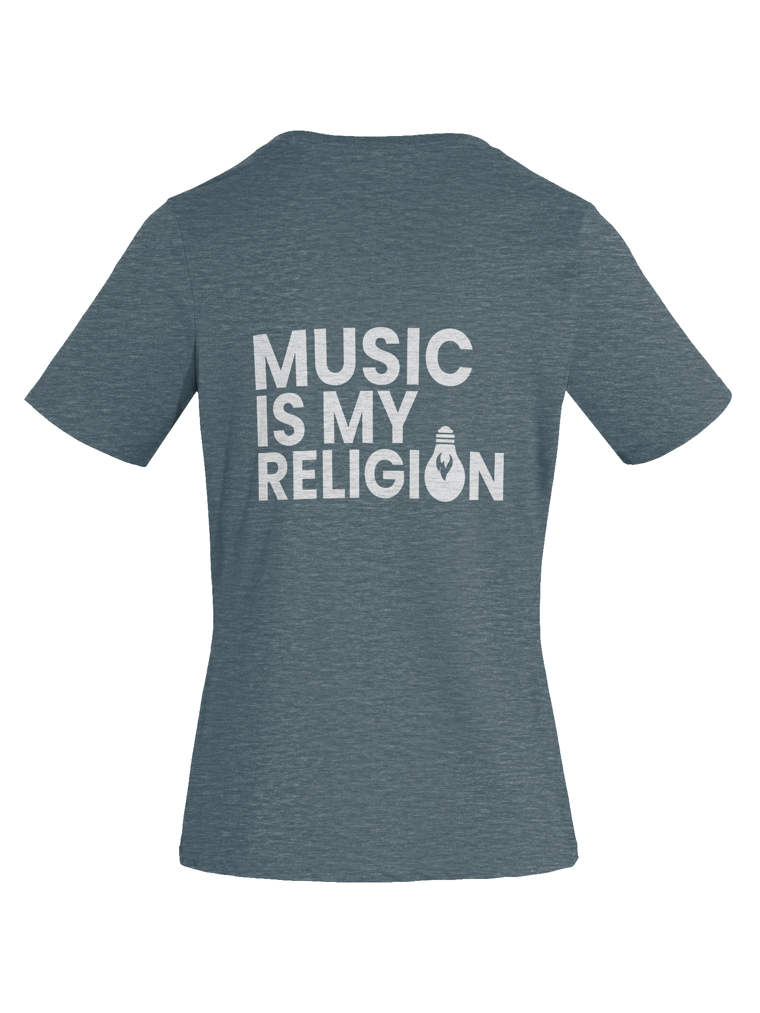Music Is My Religion Women's V-Neck product image (19)