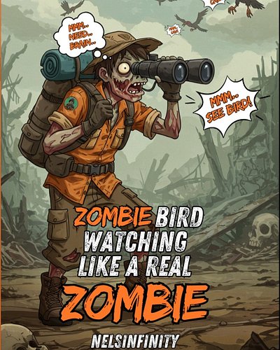 Be sure to check out my NEW #birdwatching books out now in paperback on #amazon If you are into #apocalyptic #zombie themes a...