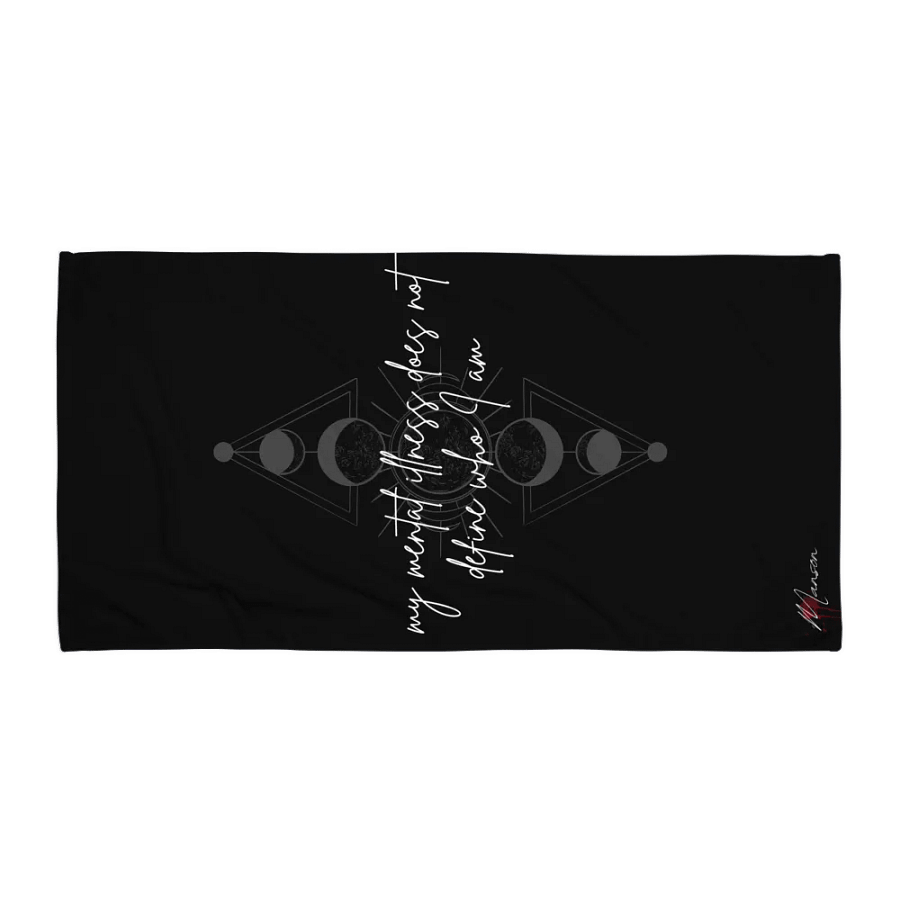 Mental Illness Beach Towel product image (1)