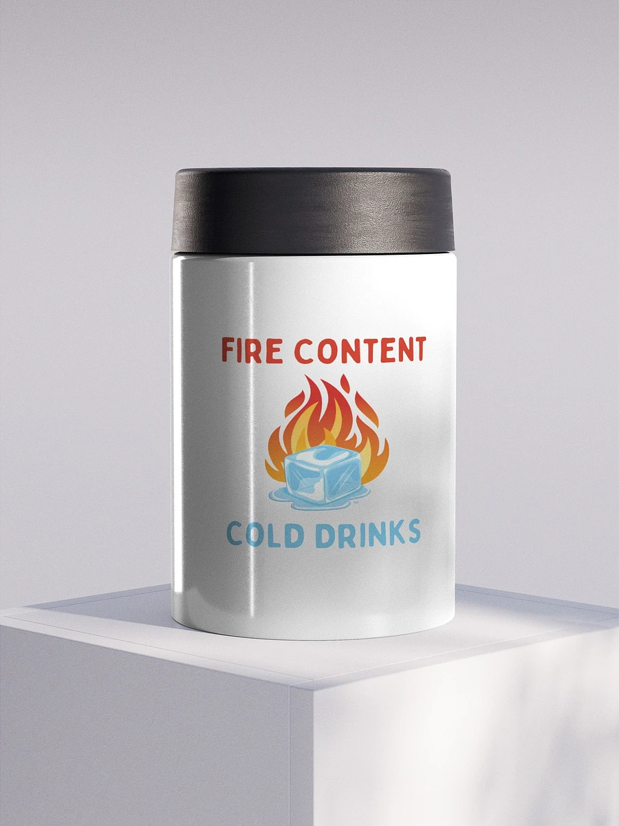Fire Content Koozie product image (2)