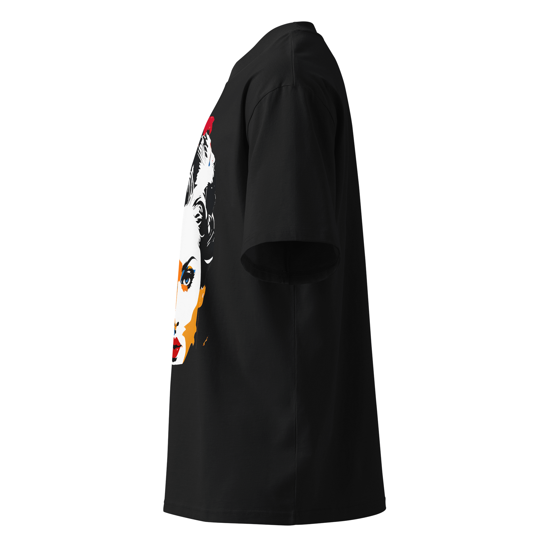 Abstract Girl - Stanley/Stella Unisex Organic Oversized T-Shirt SATU020 product image (11)