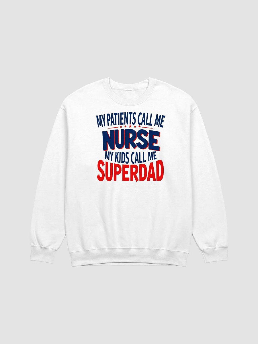 Superdad Nurse Crewneck Sweatshirt product image (7)