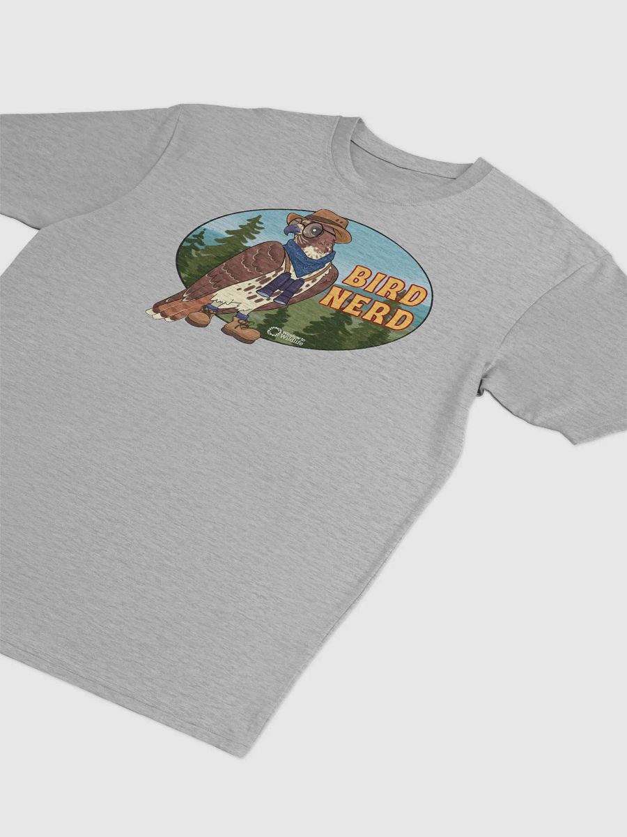 Red-tailed hawk - Bird Nerd Shirt product image (20)